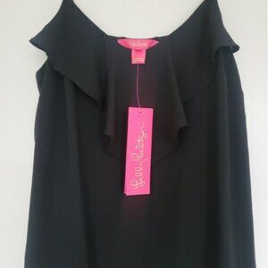 Lilly Pulitzer XS Black Top NWT!